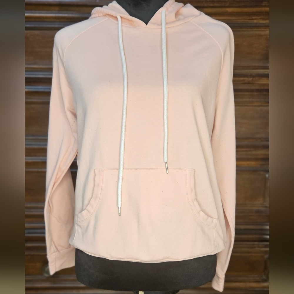 Women's Pink Pull Over Hoodie Size Medium